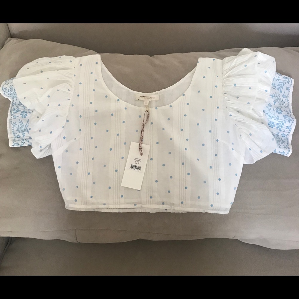 ‼️SOLD‼️ LSF Christine Top and Ruffle Mini Skirt - Picture 5 of 6